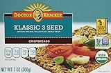 Doctor Kracker Crispbread, Klassic 3 Seed, 7-ounce (Pack of 6)