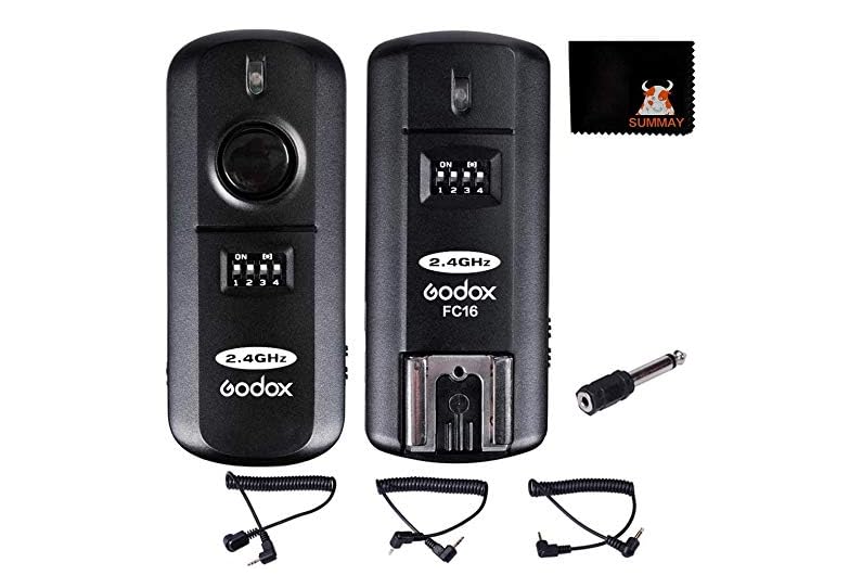 GODOX FC-16N 16 Channels Studio Flash Trigger + Receiver For Nikon Cameras