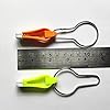 Krazywolf-Mini-Power-Grip-Planer-Board-Snap-Trolling-Weight-Release-Clip-In-Ring-Boat-Outfitting2-12-InchOrangeYellow