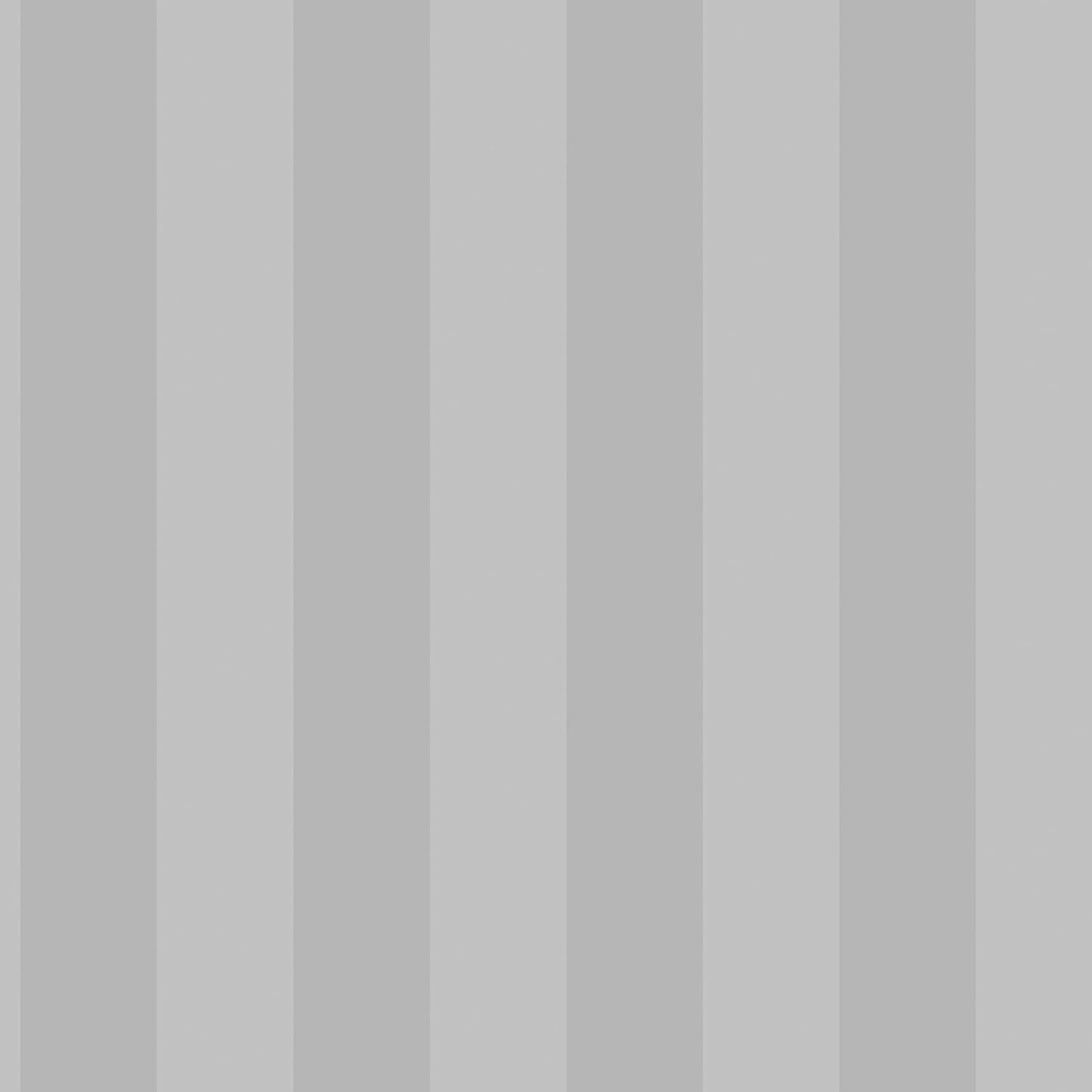 Galerie G67559 Smart Stripes 2, Shimmer Wide Stripes Design Wallpaper, Grey, 10m x 53cm