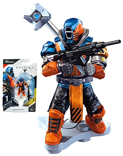 Destiny Raku Warlock Mega Construx Figure 22 pcs. 2"