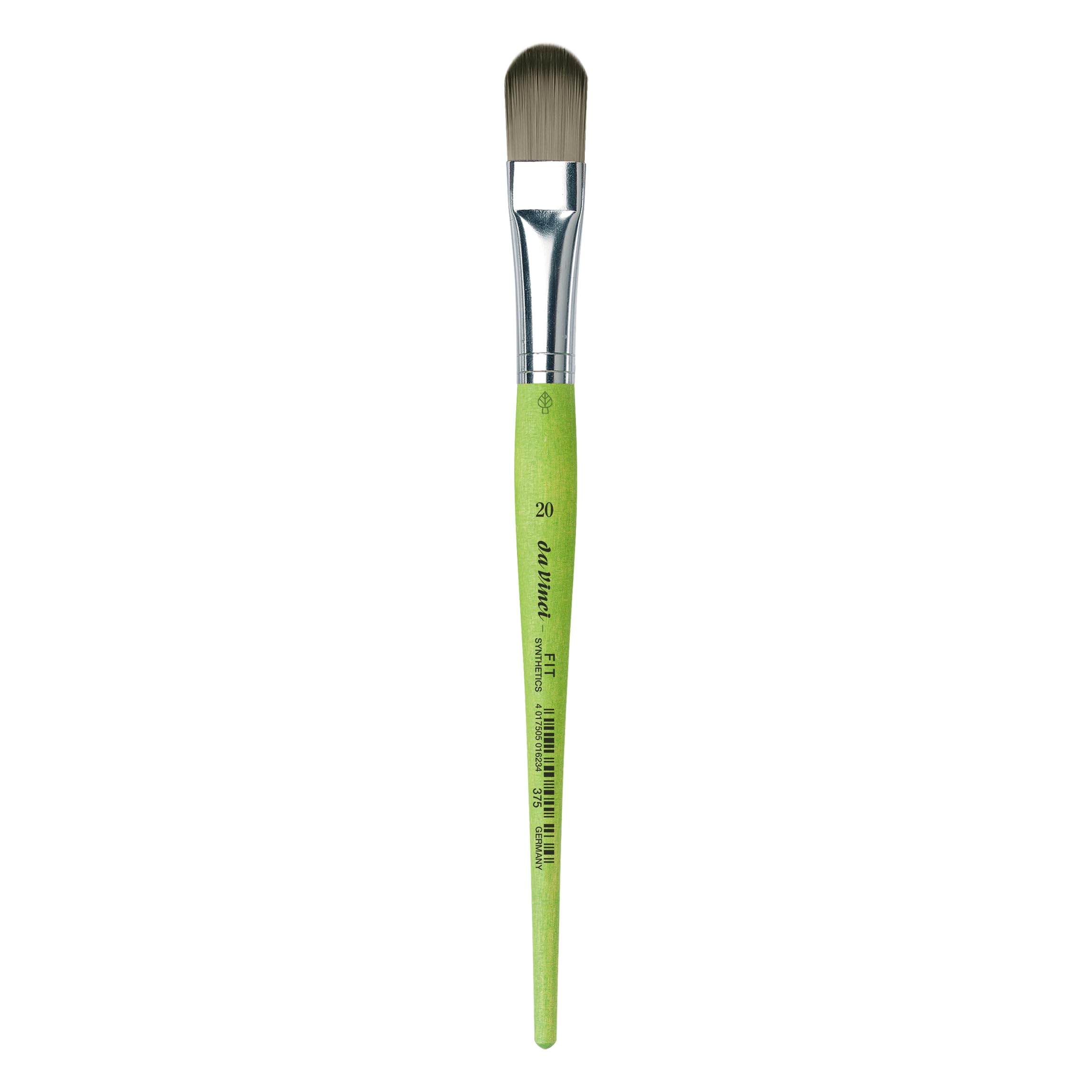 Da Vinci 375 Series Filbert Shape Brush, Green, 21 x 1.61 x 30 cm