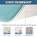 H.VERSAILTEX Memory Foam Super Soft Microfiber Bath Mat Set Floor Rugs Machine Washable Bath Rugs Set for Bathroom/Kitchen Dry Fast Water Absorbent Rugs, Eggshell Blue (Pack 2-17