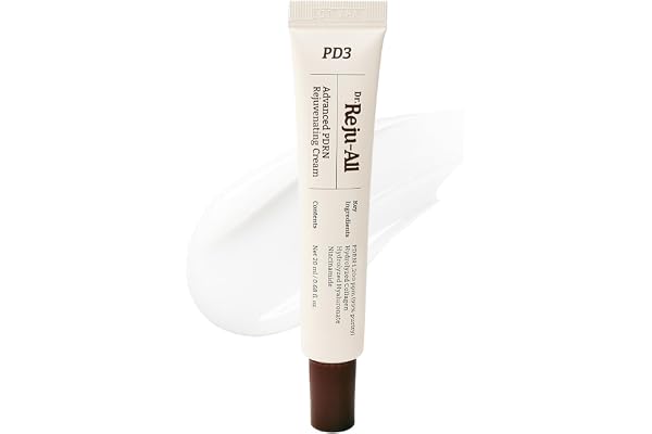 Dr. Reju-All Advanced PDRN Rejuvenating Cream – 99% Pure Salmon DNA Gel Type Face Moisturizer – Optimal 1200ppm for Glass Ski