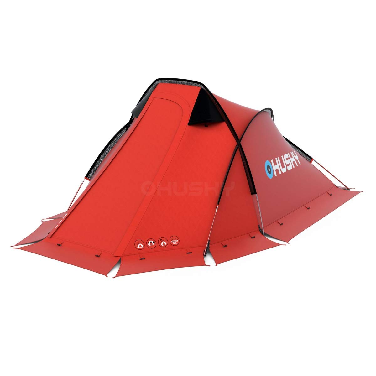 Husky Flame 2 Person Tent Red