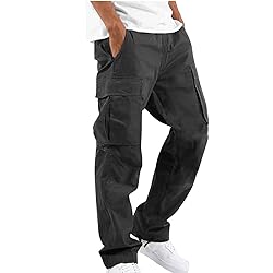 Cargo Pants for Men Relaxed Fit with Pockets Baggy