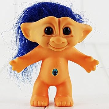 Buy 10cm Trolls Doll Action Figure Toy Super Cute With Long Hair