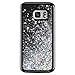 Caka Galaxy S7 Case, Galaxy S7 Glitter Case Starry Night Series Luxury Fashion Bling Flowing Liquid Floating Sparkle Glitter Girly Soft TPU Case for Samsung Galaxy S7 (Silver)