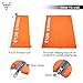 Forbidden Road Portable Single Sleep Bag 15 ℃ / 60 ℉ - Compression Bag Included (Orange, 15 ℃ / 60 ℉)