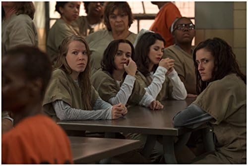 Orange Is The New Black Stre Orange is the New Black Julie Lake and Emma Myles Seated at Table 8 x