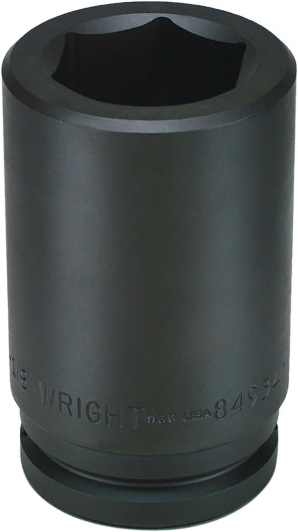 Wright Tool 849-60MM 60MM 1-1/2-Inch Drive 6 Point Deep Metric Impact Socket