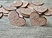 Wooden Heart Confetti ~ Mr Mrs ~ Wood Hearts, Wood Confetti Engraved Love Hearts- Rustic Wedding Decor (100 count)