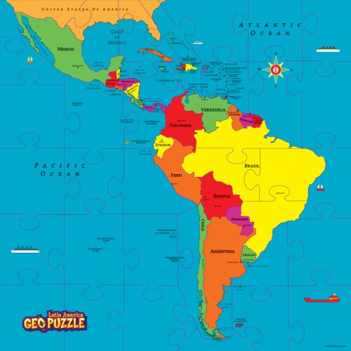 Geotoys 6 GeoPuzzles - One Box