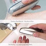 kuou Stainless Steel Nail Brush 2Pcs Hard Bristle Fingernail Clean Brush view 6