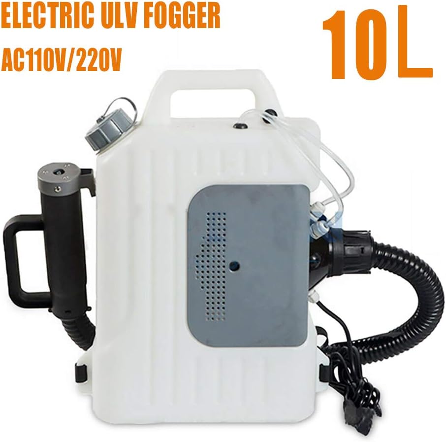 WENCY Electric Sprayer Disinfection Machine Electric Knapsack Fogger Ultra Capacity,for Garden Deworming, Indoor and Outdoor, Disinfection in Public Places, Etc(110V/220V,10L/12L/16L),10l,110V