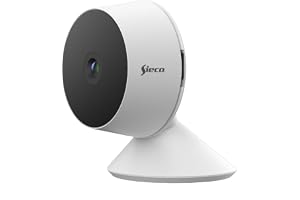 Sieco Câmera de Segurança Wi-Fi S30, 1080p Full HD, Áudio Bidirecional, Detecção de Movimento, Armazenamento até 512GB, Monitoramento Remoto - Garantia de 3 anos