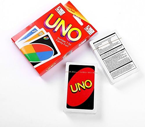UNO Cards Games Entertainment Party Family Friend Popular Mini Solitaire Instruction Fun Toy