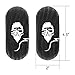 barber Griper, Barber grippers, Hair Holder,Black color, 2 pack