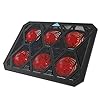 VOXON-Laptop-and-Notebook-Cooling-Pad-With-6-Fans-at-1400-RPM-and-Red-LED-Laptop-Cooler-fits-up-tp-19 VOXON Laptop and Notebook Cooling Pad, Gaming Laptop Stand, 65CMF, With 6 Fans at 1400 RPM, 12 Red LED Laptop Cooler…