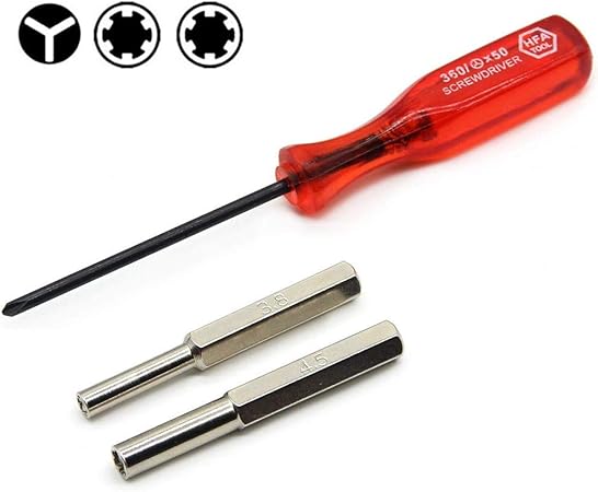 Edurable Security Screwdriver Set For Nintendo Nes Snes N64 Super Nes Nds Game Boy Virtual Boy Sega Game Gear Game Cartridge Console 38mm 45mm