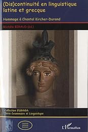 ( Dis)continuité en linguistique latine et grecque