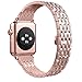 Wearlizer Compatible Apple Watch Band Women 38/40/41/42/44/45/49mm Crystal Rhinestone Diamond Band Luxury Stainless Steel Metal Bracelet Strap for iWatch Series 11 10 9 8 7 6 5 4 3 SE/Ultra 3 2 1