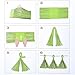 33pcs Party Decoration Supplies Set, Yellow Tissue Paper Pom Poms Flowers Paper Lanterns Tassels Hanging Garland Banner Triangle Flag Bunting for Birthday, Bridal, Baby Shower, Wedding Graduation