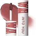 INTO YOU Matte Lipstick for Women, Matte Red Lipstick Long Lasting, Multi-Purpose for Lips and Cheek, Non-Stick Cup Not Fade Lip Stain Makeup Cosmetics Official Directly (EM10)