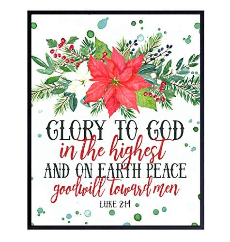 Amazon.com: Religious Wall Decor, Christmas Decorations - Christian