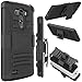 LG G3 Case (5.5 inch), Zenic(TM) Hybrid Dual Layer Armor Defender Full-Body Protective Case Cover with Kickstand & Belt Clip Holster Combo for LG G3 (Black)