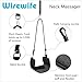 Neck Massager Best Solution for Headaches Alleviate Neck and Back Pain Shoulder Relax Foot Rest Relaxation Massager Stress Reliever for Men Women - Cervical Traction Set
