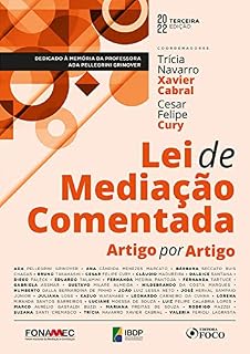 Livro Lei de Mediação Comentada Artigo por Artigo