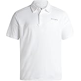 Spyder Mens Polo Shirts - Breathable Casual Cotton Short Sleeve Polo Shirt - Lightweight Collared Golf Shirts for Men