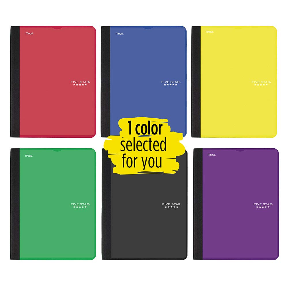 Photo 1 of Five Star Interactive Notetaking Composition Book, 1 Subject, College Ruled Comp Notebook, 100 Sheets, 11" x 9", Color May Vary, 1 Count (09460)