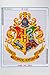 Diamond Painting Kits for Adults by Heartful Diamonds - House Crests 40x50cm (14x20 in) - 5D Round Full Drill Art Project - Home and Office Wall Decor or Birthday, Anniversary, Wedding Gift
