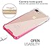 BAISRKE Clear Case for iPhone 7 Plus, Slim Shock Absorption Protective Case Soft TPU Bumper & Hard Plastic Back Cover Phone Cases for iPhone 7 Plus / 8 Plus 5.5 inch - Pink