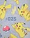 Pokemon Pikachu Girl's Short Sleeved Skater Dress, Multicoloured