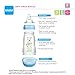 MAM Easy Start Anti-Colic Bottle 5 oz (1-Count), Baby Essentials, Slow Flow Bottles with Silicone Nipple, Baby Bottles for Baby Girl, Purple