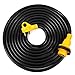 Lavotla RV Extension Power Cord 25FT - 30 AMP Male to 30 AMP Female Twist Locking Adapter - Heavy Duty & Weatherproof Electrical Camper Trailer Marine Boat Shore Cable - 10/3, STW Molded Connector
