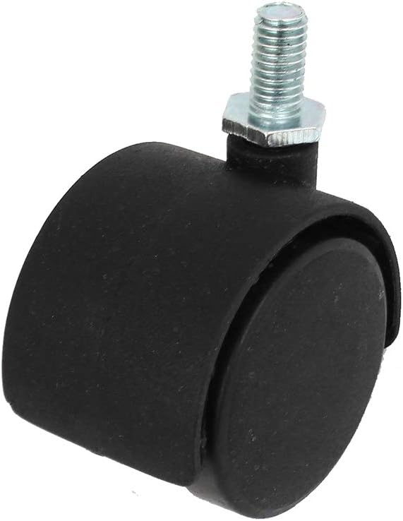 Office Products Office Chair Caster Wheel 6mm Threaded Stem 1