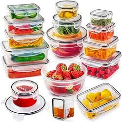 32 PCS Food Storage Containers with Airtight