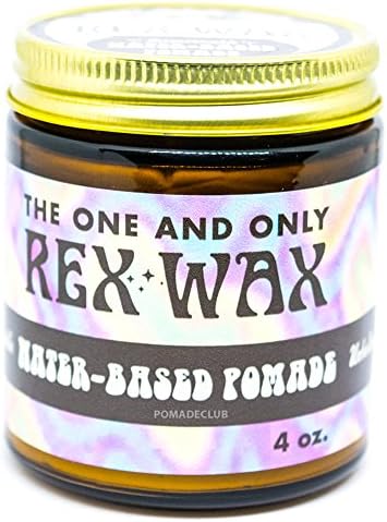 Rex Wax Water Based All Natural Heavy Hair Pomade Palo Santo Scent