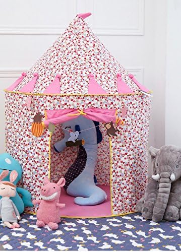 Cotton Princess Pretend Castle Play Tent Play House Toy for Girls Indoor and Outdoor Playhouse for Kids Secret Garden for Playing, reading