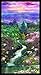 Mountain View Panel 24 x 44 ~Cotton Fabric, Quilt, by Fabri-Quilt