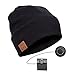 Zibaar Bluetooth Beanie Bluetooth Hat Bluetooth Beanie Hat Headphone Benaie Combined with Bluetooth V4.1 Headphone and Mic, Hands Free Talking, Unisex Black