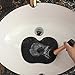 Makeup Brush Cleaning Mat, Codream Makeup Brush Cleaner Pad Set of 2 Cosmetic Makeup Brush Cleaner Washing Tool with Suction Cup (Black) Valentine's Gifts for women