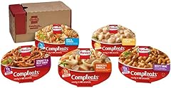 HORMEL COMPLEATS Variety Pack (Pack of 5), 7.5 oz Microwave Tray– Pasta, Rice, and Chicken dishes- Microwave Meals, Prepared 