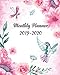 Monthly Planner 2019-2020: 24 Month Calendar Monthly and Weekly Schedule Organizer with Lovely Pink Floral Cover by Joni Stallworth