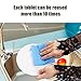 Disposable Cleaning Towel (2 Rolls /100pcs) Paper Towels Multipurpose Fabric OTP Nonwovens Non-Woven Kitchen Disposable Nonstick Wiping Rag House Cleaning Cloth Washcloth Towel