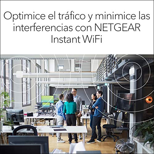 Netgear-WAC510-10000S-Punto-de-acceso-inalambrico-WiFi-AC-profesional-PoE-80211ac-2x2-con-la-aplicacion-Netgear-Insight-para-una-gestion-sencilla-color-blanco